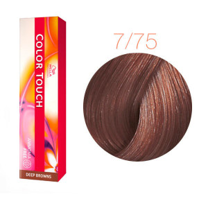 Vopsea de par semipermanenta Wella Professionals Color Touch 7/75
