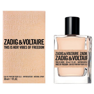 Zadig & Voltaire This is Her! Vibes of Freedom, Apa de Parfum, Femei, 30 ml
