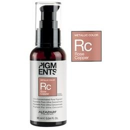 Alfaparf Milano Pigments Rose Copper RC, Pigment Pur Ultraconcentrat Cupru Roz Metalic, 90 ml