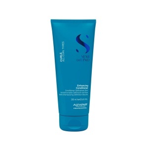 Alfaparf Milano Semi di Lino Curls Enhancing Conditioner, Balsam Hidratant pentru Păr Creț și Ondulat, 200 ml