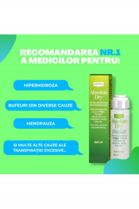 Antiperspirant unisex Dermix Absolute Dry - Img 5