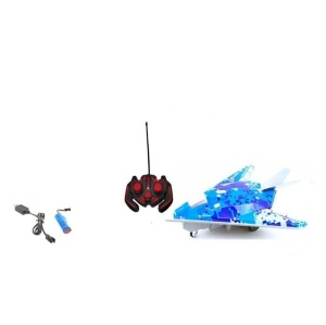 Avion RC cu Telecomanda - Model High-Speed ​​Series, Lumini LED, pentru Copii 3+ Ani