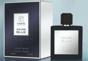 Azure Blue, Fariis, Apa de Parfum Barbati, 100ml