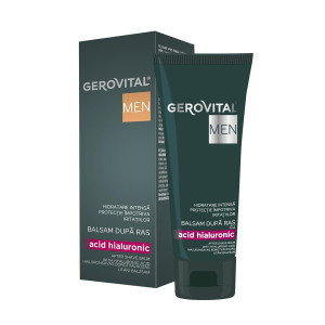 Balsam dupa ras cu Acid Hialuronic Gerovital Men