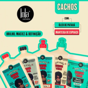 Sampon pentru par cret Meu Cacho Minha Vida Lola Cosmetics