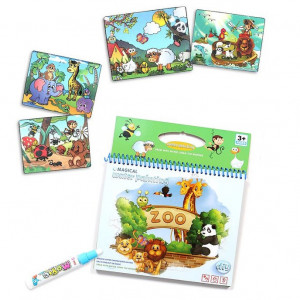 Carte De Colorat - Water Magic - Zoo - Img 2