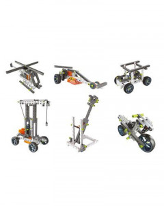 Clementoni Mechanics Constructor Machines, 250Pcs