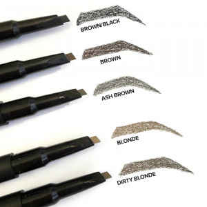 Creion gel pentru sprancene Nudestix Brow Stylus, 0.2 gr + 2,5 Ml - Img 2