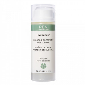 Crema hidratanta de zi pentru ten sensibil REN Evercalm Global Protection, 50 ml