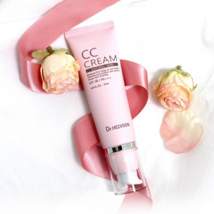 Crema hranitoare pentru imperfectiuni Dr Hedison CC Cream, SPF 38, 50 ml - Img 2