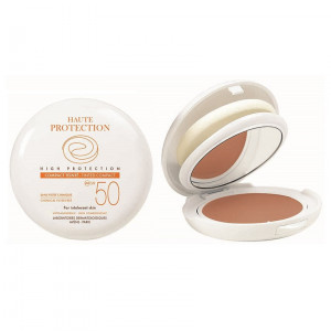 Fond de ten pentru protectie ridicata SPF 50+ Compact Beige, 10 g, Avene