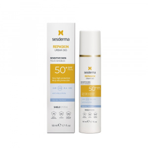 Crema pentru ten sensibil cu protectie solara SPF50 Urban 365 Repaskin Sesderma, 50 ml