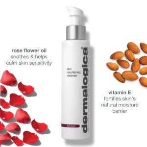 Demachiant exfoliant cu efect anti-imbatranire, Dermalogica, Age Smart, Femei, 150 ml