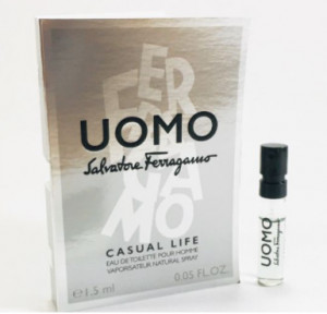 Esantion Salvatore Ferragamo Uomo Casual Life, Apa de Toaleta, 1.5 ml