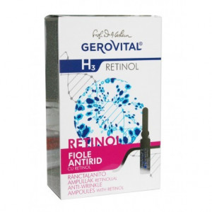 Fiole antirid cu retinol Gerovital H3