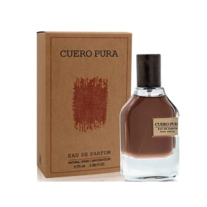 Fragrance World Cuero Pura, Apa de Parfum, Unisex, 70 ml