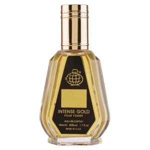 Fragrance World Intense Gold, Apa de Parfum, Femei, 50 ml