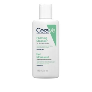 Gel de curatare spumant cu ceramide si niacinamida Travel Size, 88 ml, CeraVe