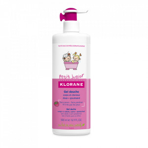Gel de dus cu aroms de zmeurs, Klorane Junior - Img 2