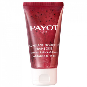 Gel exfoliant pentru ten Payot, Gommage Douceur Framboise, 50 ml