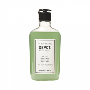 Gel pentru barbierit Depot 400 Shave Specifics No.406 Transparent Gel Brushless