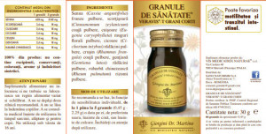 Granule de Sanatate Giorgini Dr Martino - Img 2