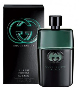 Gucci Guilty Black pour Homme, Apa de Toaleta