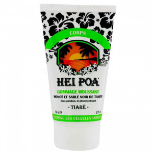 HEI POA Gel de dus exfoliant cu nisip negru si monoi