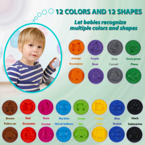 Joc Asocieri Matching Eggs Montessori Puzzle – Potriveste oua cu forme