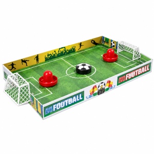 Joc de fotbal de masa, teren 70 x 36,5 cm, 2 jucatori, cu porti si accesorii - Img 3