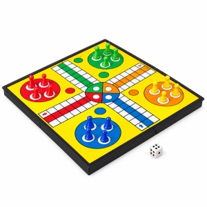 Joc magnetic Ludo Nu te supara, frate, tabla pliabila 33.5 cm, 2-4 jucatori, 3 ani+ - Img 3