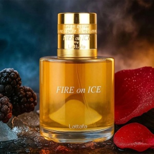 Lattafa Fire on Ice, Apa de Parfum Unisex, 100 ml