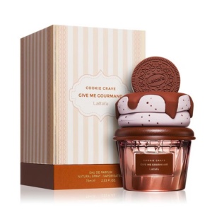 Lattafa Give Me Gourmand Cookie Crave Apa de Parfum 75 ml, Femei