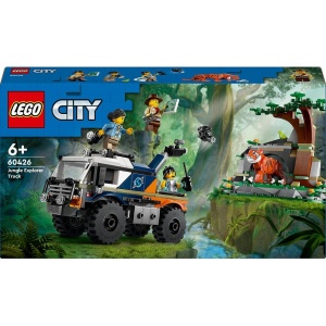 Lego City Camionul off-road al unui explorator al junglei 60426, 6 ani+, 314 piese - Img 6