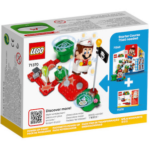 LEGO Super Mario - Costum de puteri: Foc 71370, 11 piese