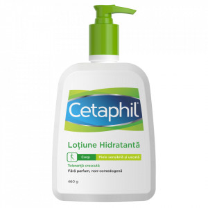 Lotiune hidratanta pentru piele uscata si sensibila Cetaphil