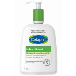 Lotiune hidratanta pentru fata si corp, 500 ml, Cetaphil