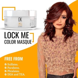 Masca protectie a culorii GK HAIR, Lock Me, Hair Treatment Cream Mask