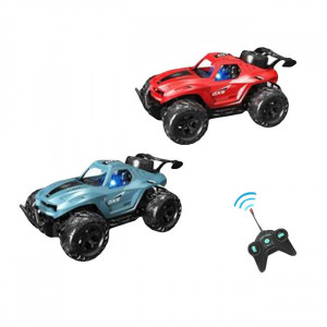 Masina de teren cu telecomanda SPRAY Scale 1:16, Baterie de 500 mAh, cu Efecte de sunet si lumini, Dimensiuni 24 x 14,5 x 10,6 cm