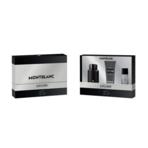 Mont Blanc Explorer, Barbati, Apa de Parfum, 100 ml Apa de Parfum + 100 ml Gel de dus + 15 ml Apa de Parfum