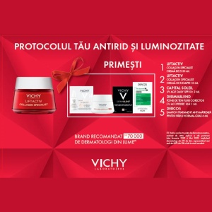 Pachet crema de zi Collagen Specialist Liftactiv Specialist, 50 ml, Vichy