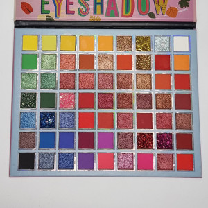 Paleta de farduri 63 Color Fabbla I Love Pink Eyeshadow - Img 4