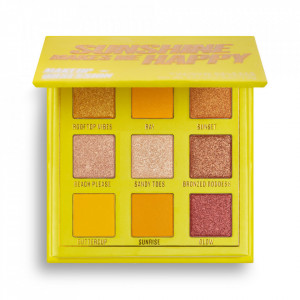Paleta de farduri Makeup Revolution London Obsession Sunshine Makes Me Happy
