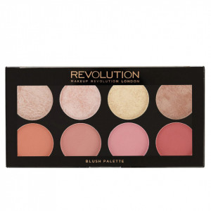 Paleta fard de obraz Makeup Revolution Ultra Blush Blush Goddess, 13 g