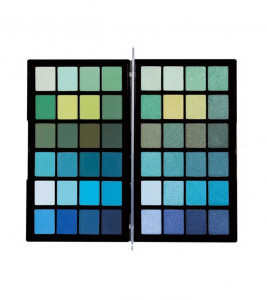 Paleta farduri de pleoape Makeup Revolution London, Color Book, CB05, 2