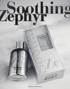 Paris Corner Soothing Zephyr, Apa de Parfum, Unisex, 100 ml