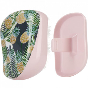 Perie pentru par Tangle Teezer Compact Styler Smooth & Shine Palms & Pineapples