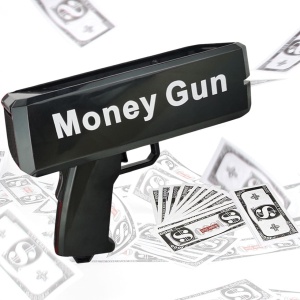  Pistol de Aruncat Bani Super Money Gun