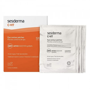 Plasturi pentru conturul ochilor Sesderma C-Vit, 5 bucati