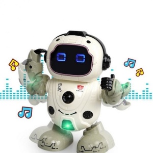 Robot Interactiv cu Lumini si Sunete, Dance Robot, Jucarie Educativa pentru Copii